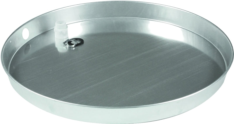 CAMCO USA Camco USA 20800 Recyclable Drain Pan, Aluminum, For: Gas or Electric Water Heaters, 20 in ID x 2-1/4 in D PLUMBING, HEATING & VENTILATION CAMCO USA