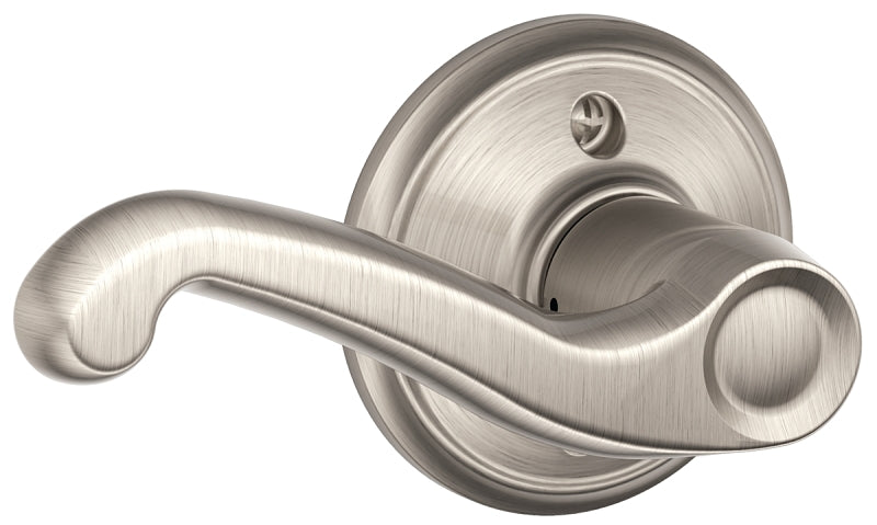 SCHLAGE LOCK Schlage F Series F170VFLA619LH Left Hand Dummy Lever, Mechanical Lock, Metal, Residential, Satin Nickel, Left Hand HARDWARE & FARM SUPPLIES SCHLAGE LOCK