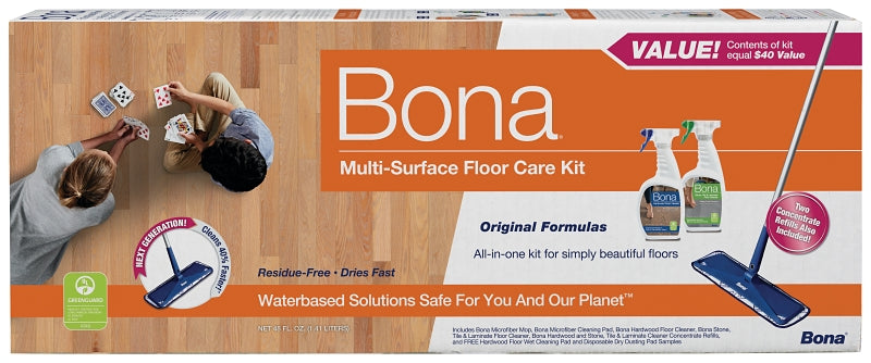 BONA Bona WM710013501 Floor Care Kit, Blue