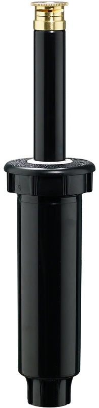 ORBIT IRRIGATION PRODUCTS Orbit 54520/54222 Spring Loaded Sprinkler with Twin-Spray Brass Nozzle, 1/2 in Connection, Half-Circle, Brass