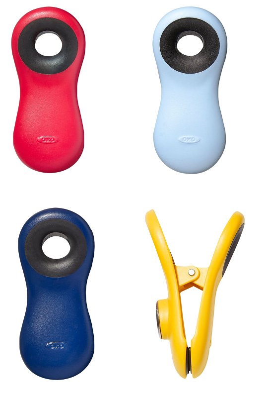 OXO INTERNATIONAL Good Grips 13328400 All Purpose Clip, 1.6 in L, Plastic, Assorted HOUSEWARES OXO INTERNATIONAL