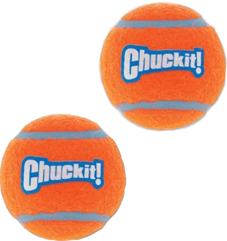 CHUCK-IT Chuckit! 74023 Dog Toy, Ball, M, Rubber, Blue/Orange