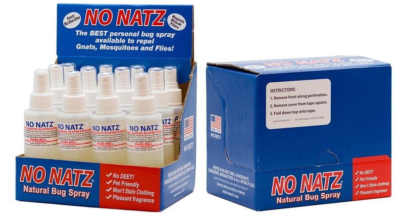 CLEAN CONTROL No Natz 4009 Bug Repellent, 2 oz, Bottle LAWN & GARDEN CLEAN CONTROL