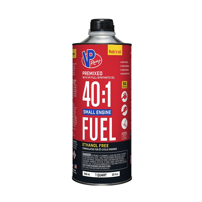 VP RACINGS VP Racing 6295 Pre-Mixed Small Engine, Aromatic Hydrocarbon, Red, 32 oz OUTDOOR LIVING & POWER EQUIPMENT VP RACINGS