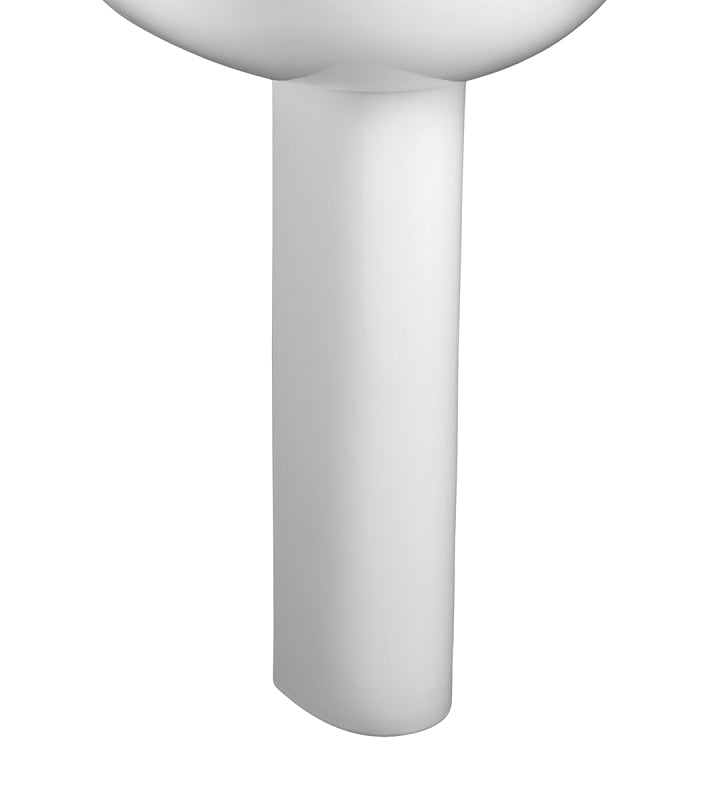 AMERICAN STANDARD American Standard Evolution Series 731150-400.020 Pedestal Leg, 34-1/2 in L, 22 in W, 18 in H, Vitreous China, White