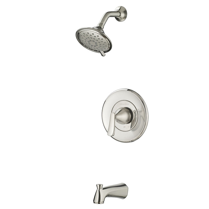 AMERICAN STANDARD American Standard Chatfield Series 7413508.295 Tub and Shower Trim Kit, Multi-Function Showerhead, 1.8 gpm Showerhead PLUMBING, HEATING & VENTILATION AMERICAN STANDARD