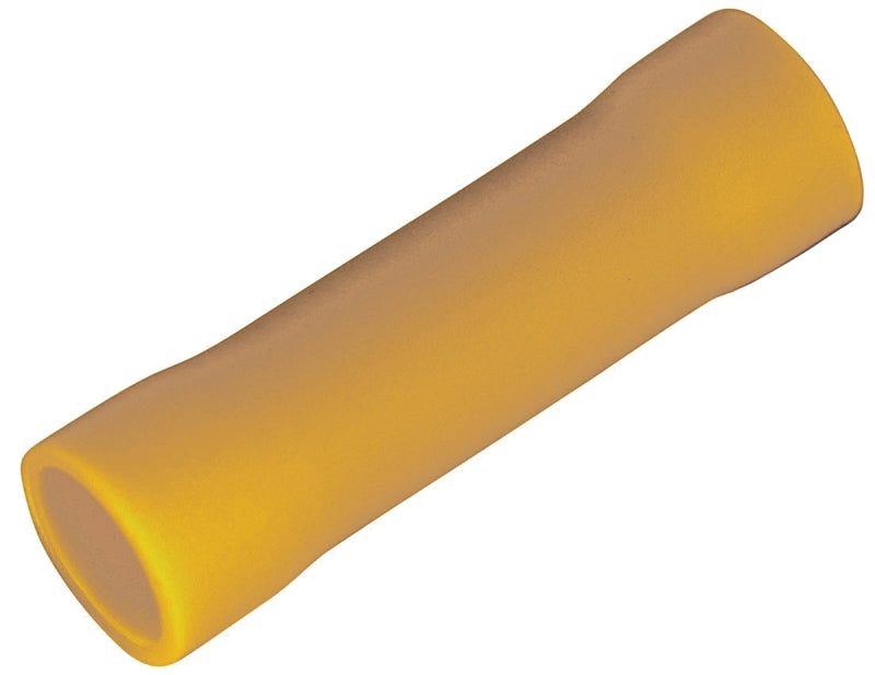 GB Gardner Bender 20-126 Butt Splice Connector, 600 V, 12 to 10 AWG Wire, Yellow, 15/PK
