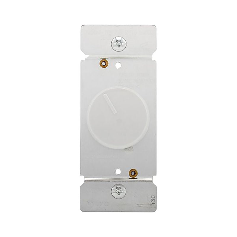 COOPER WIRING Eaton Cooper Wiring RFS15-W-K Fan Speed Control, Hardwired, 1-Pole, 1.5 A, 120 V, White