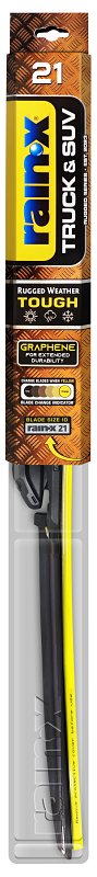 RAIN-X Rain-X Truck & SUV 870221 Wiper Blade, Beam Blade, 21 in L Blade, Synthetic Rubber AUTOMOTIVE RAIN-X