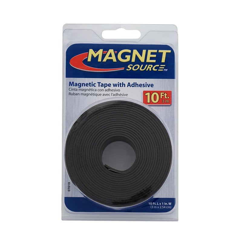 MASTER MAGNETICS Magnet Source 07019 Magnetic Tape, 10 ft L, 1 in W HOUSEWARES MASTER MAGNETICS