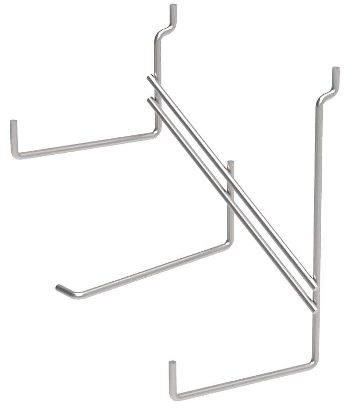 SOUTHERN IMPERIAL Southern Imperial 7175892975 Hammer Display Hook, 10 in, Steel, Silver, Chrome