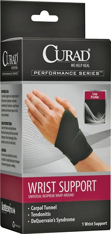 CURAD Curad ORT19700D Wrist Support, 7 to 11 in L, Neoprene Bandage