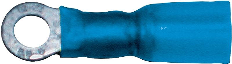 CALTERM Calterm 65710 Ring Terminal, 16 to 14 AWG Wire, Copper Contact, Tin, Blue, 10/PK AUTOMOTIVE CALTERM