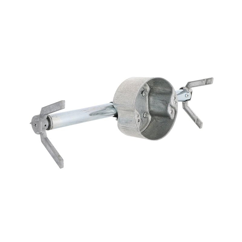 RACO Raco 937 Fan Box, 14 in W, 2-4/5 in D, 4-3/4 in H, 2-Knockout, Steel