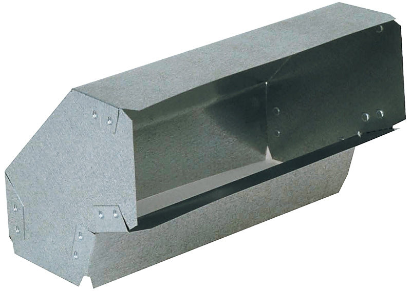 IMPERIAL Imperial GV0060-C Flat Shortway Elbow, 30 ga Gauge, Steel PLUMBING, HEATING & VENTILATION IMPERIAL