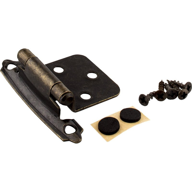 HARDWARE RESOURCES KasaWare KFHO-A-AB2 Hinge, Steel, Antique Brass HARDWARE & FARM SUPPLIES HARDWARE RESOURCES