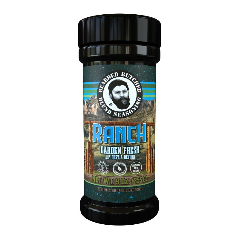 BEARDED BUTCHER Bearded Butcher BB-4155 Seasoning, Ranch Seasoning, 9 oz Shaker Can