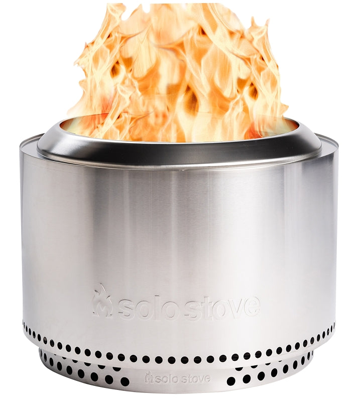 SOLO STOVE Solo Stove SSYUK-SD-27-2.0 Yukon and Stand Fire Pit, 27 in OAW, 19.8 in OAH, Ceramic/Stainless Steel OUTDOOR LIVING & POWER EQUIPMENT SOLO STOVE