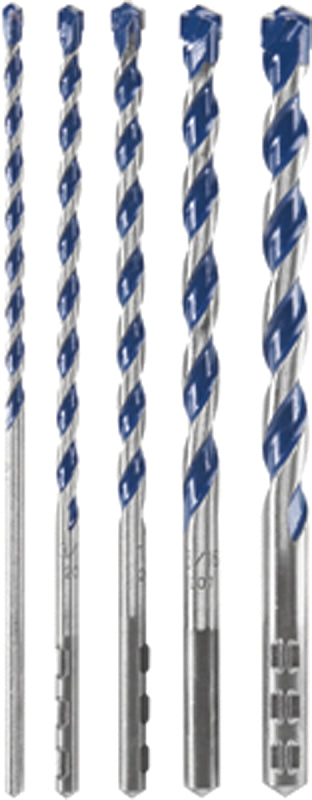 BOSCH Bosch HCBG501T Hammer Drill Bit Set, 5-Piece, Carbide, Includes: (1) 5/32 x 2 in, (1) 3/8 in x 4 in x 6 in Bits TOOLS BOSCH