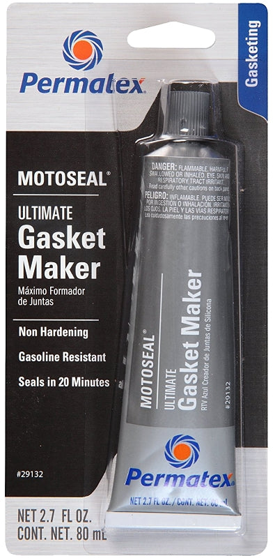 PERMATEX Permatex 29132 Gasket Maker, 2.7 oz Tube, Paste, Aromatic AUTOMOTIVE PERMATEX