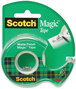SCOTCH Scotch 105 Office Tape, 300 in L, 3/4 in W, Plastic Backing PAINT SCOTCH