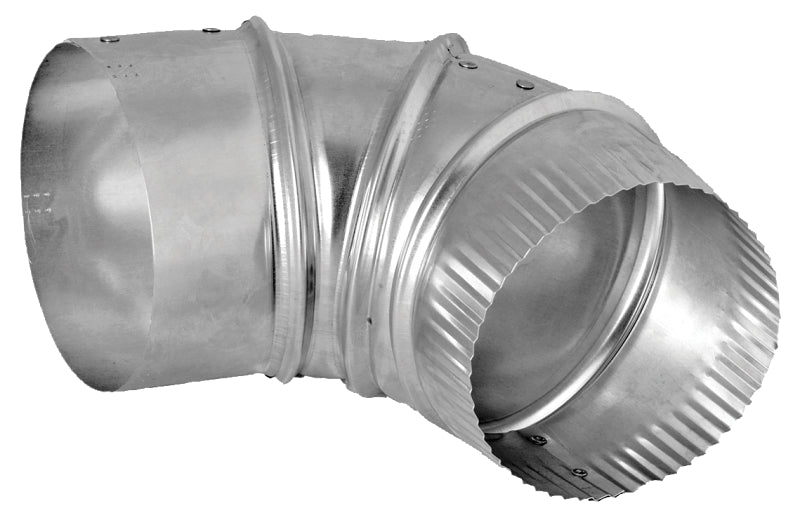 IMPERIAL Dundas Jafine E3E24ZW Vent Elbow, 3 in Connection, Aluminum PLUMBING, HEATING & VENTILATION IMPERIAL