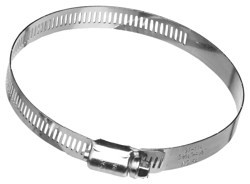 IMPERIAL Dundas Jafine MC3ZW Worm Gear Clamp, Clamping Range: 3 in, Galvanized Steel PLUMBING, HEATING & VENTILATION IMPERIAL
