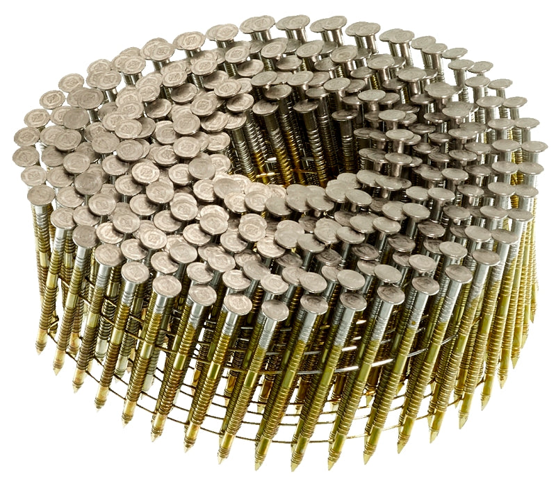 SENCO Senco EL19AGBH Nail, 1-3/4 in L, 304 Stainless Steel, Sencote, Full Round Head, Ring Shank HARDWARE & FARM SUPPLIES SENCO