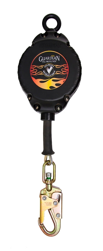 QUALCRAFT INDUSTRIES Qualcraft 42002 Cable SRL, 30 ft L Line, Snap Harness Hook AUTOMOTIVE QUALCRAFT INDUSTRIES