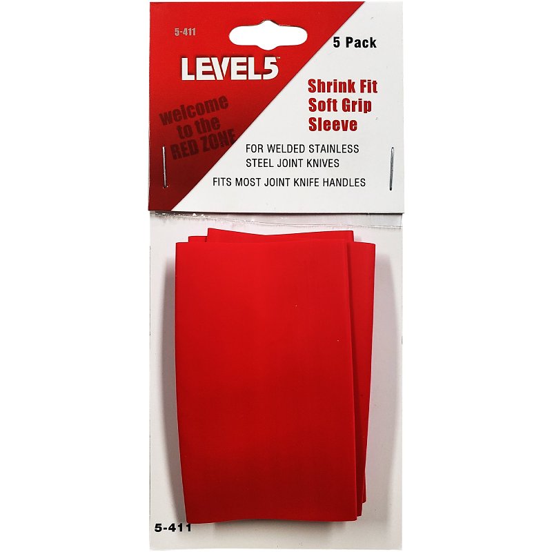 LEVEL 5 TOOLS LLC Level5 5-411 Heat-Shrink Handle Grip, For: Level5 Welded Joint Knives