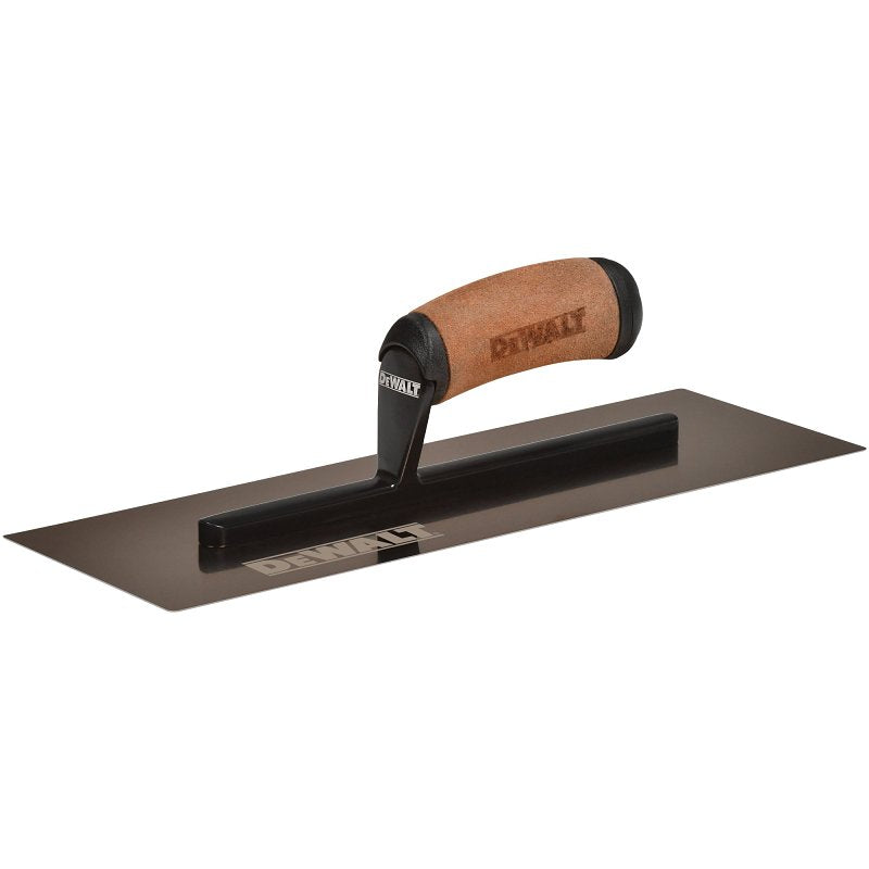 LEVEL 5 TOOLS LLC DEWALT DXTT-2-962 Finishing Trowel, 4-3/4 in W Blade, 14 in L Blade, Stainless Steel Blade, Ergonomic Handle BUILDING MATERIALS LEVEL 5 TOOLS LLC