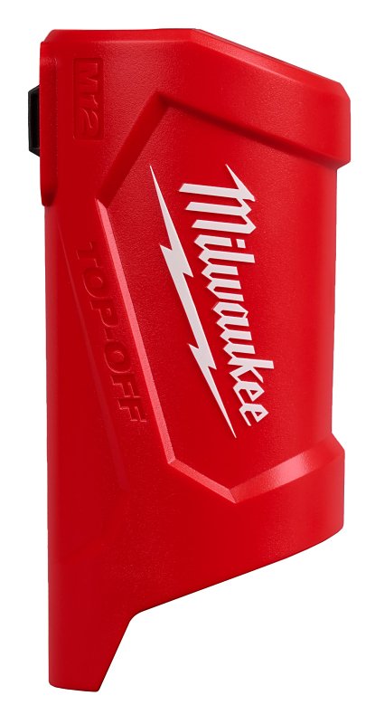 MILWAUKEE Milwaukee TOP-OFF Series 48-59-1211 Power Supply and Charger, 12 V Input, 1-Outlet, Plastic Housing Material TOOLS MILWAUKEE