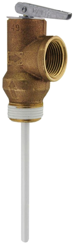RICHMOND Richmond RP12574 Temperature and Pressure Relief Valve, 3/4 in, NPT, 150 psi PLUMBING, HEATING & VENTILATION RICHMOND
