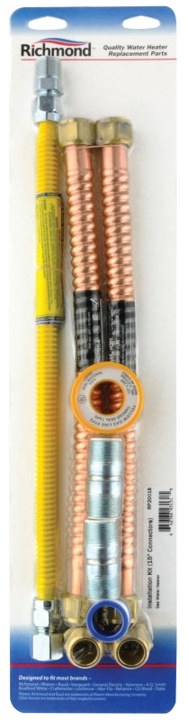 RICHMOND Richmond RP20016 Gas Water Heater Installation Kit PLUMBING, HEATING & VENTILATION RICHMOND