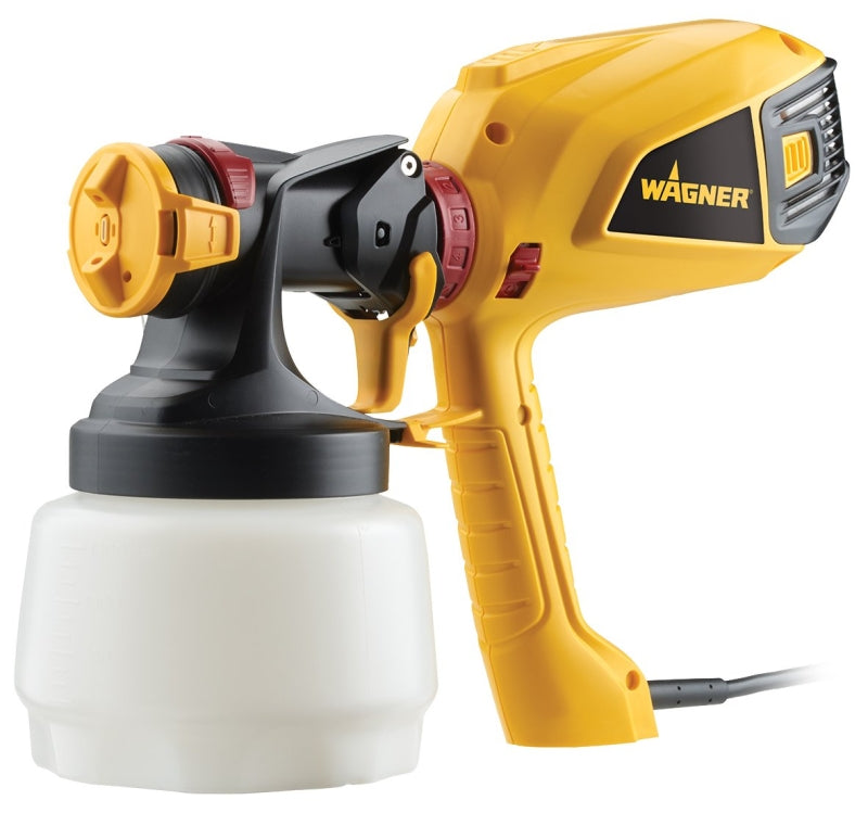 WAGNER Wagner Control Spray Xtra Duty 2416643 Paint Sprayer, HVLP Fluid Delivery, 1-1/2 qt Cup, 6 psi Pressure, 1/2 to 6 in Pattern