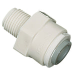WATTS Watts PL-3024 Pipe Adapter, 3/8 x 1/8 in, Compression x MPT, Plastic, 150 psi Pressure PLUMBING, HEATING & VENTILATION WATTS