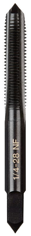MILWAUKEE Milwaukee 49-57-5138 Straight Flute Plug Tap, 1/4-28 Thread, Fine Thread, HCS
