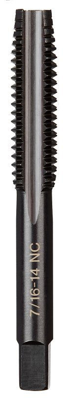 MILWAUKEE Milwaukee 49-57-5155 Straight Flute Plug Tap, 7/16-14 Thread, Coarse Thread, HCS