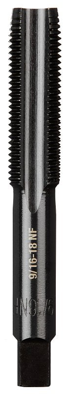 MILWAUKEE Milwaukee 49-57-5168 Straight Flute Plug Tap, 9/16-18 Thread, Fine Thread, HCS