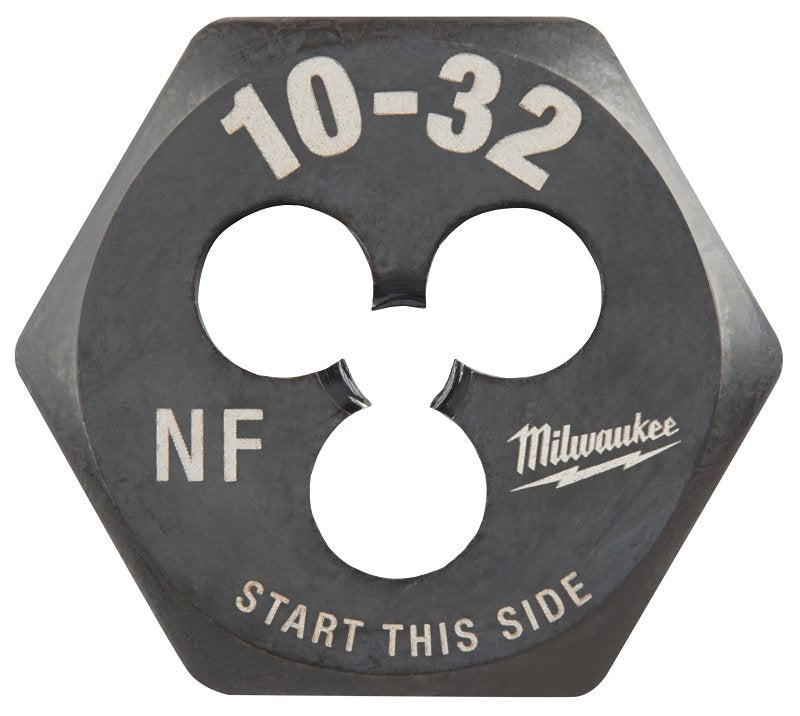 MILWAUKEE Milwaukee 49-57-5327 Threading Die, 10-32 Thread, Fine Thread, HCS