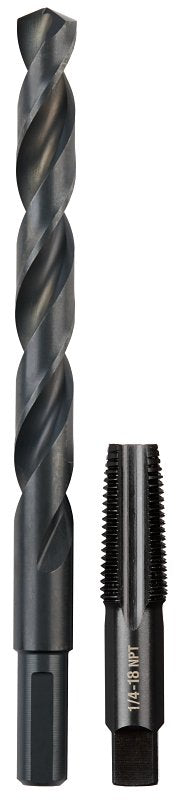 MILWAUKEE Milwaukee 49-57-5591 Drill and Tap Bit, HCS, Black Oxide