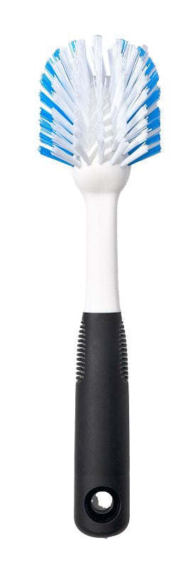 OXO INTERNATIONAL Good Grips 21691 Dish Brush, Nylon Bristle, 11 in L, Black