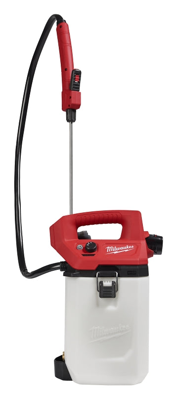 MILWAUKEE Milwaukee 2528-21G2 Handheld Sprayer Kit, 2 gal, HDPE Tank, 17 ft Spray Range, 48 in L Hose LAWN & GARDEN MILWAUKEE