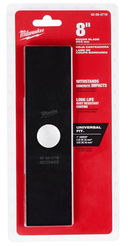 MILWAUKEE ELECTRIC TOOL Milwaukee 42-26-2718 Edger Blade, Steel, For: 49-16-2718 M18 QUIK-LOK Edger Attachment