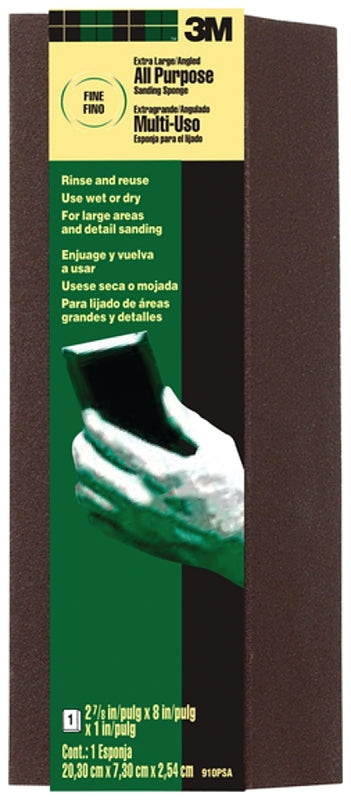 3M 3M 910PSA Sanding Sponge, Fine BUILDING MATERIALS 3M