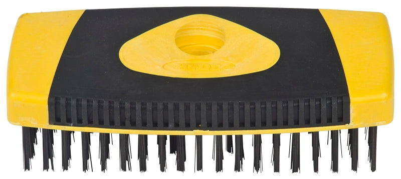 HYDE Hyde 46809 Scrub Brush, 1-1/4 in L Trim, 6-5/8 in W Brush