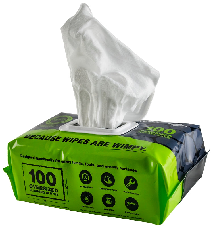 CROCODILE CLOTH Crocodile Cloth Professional 5900 Cleaning Cloth, 15 in L, 10 in W