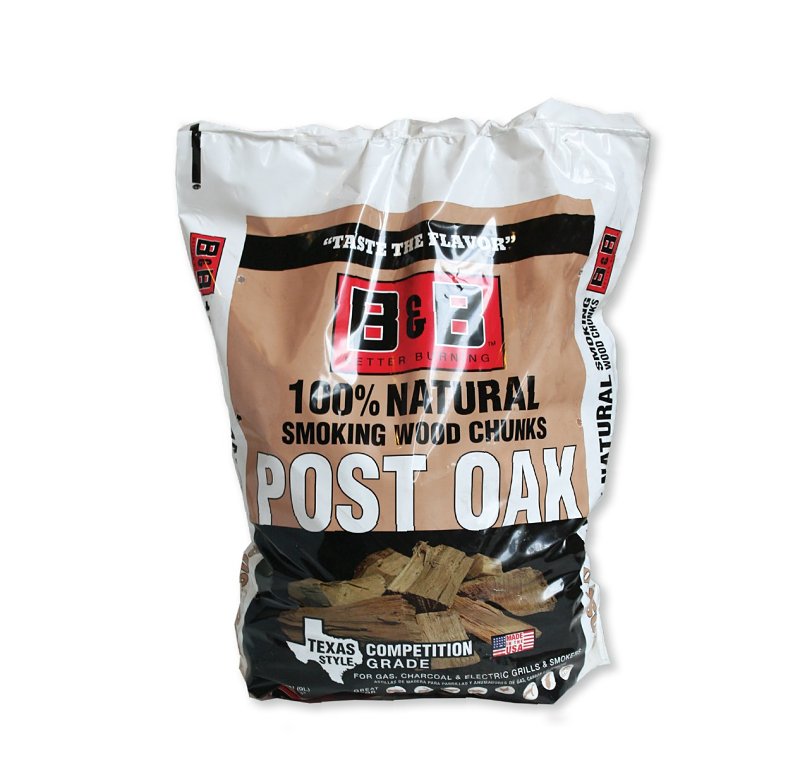 B&B / COWBOY CHARCOAL B & B Charcoal 00132 Series Smoking Chunk, Post Oak, Wood, 549 cu-in OUTDOOR LIVING & POWER EQUIPMENT B&B / COWBOY CHARCOAL