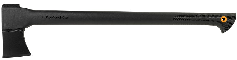 FISKARS Fiskars 375581-1001 Chopping Axe, 3-1/2 in Cutting Edge, 3.8125 lb Head, Steel Head, Fiberglass Handle, 28 in OAL LAWN & GARDEN FISKARS