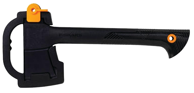 FISKARS Fiskars 375501-1001 Hatchet Axe, 1.4375 lb Head, Steel Head, Fiberglass Handle, 14 in OAL LAWN & GARDEN FISKARS